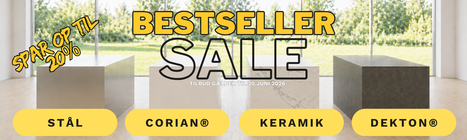 Bestseller Sale – spar op til 20%
